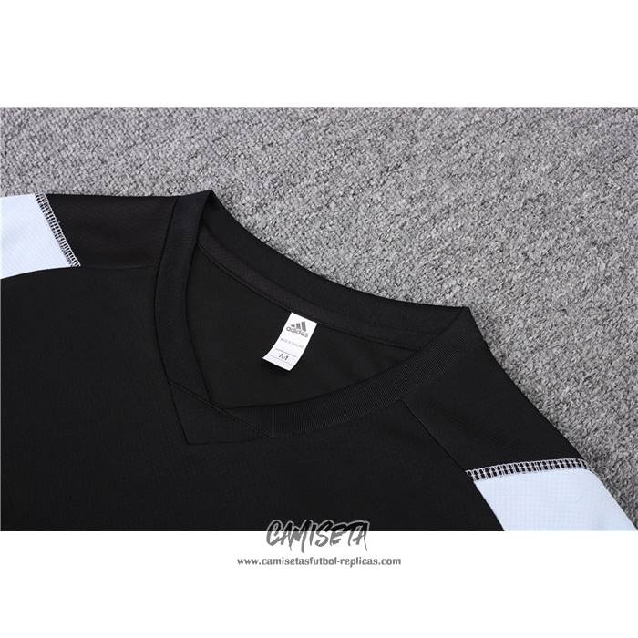 Chandal del Argelia 2023-2024 Manga Corta Negro - Pantalon Corto